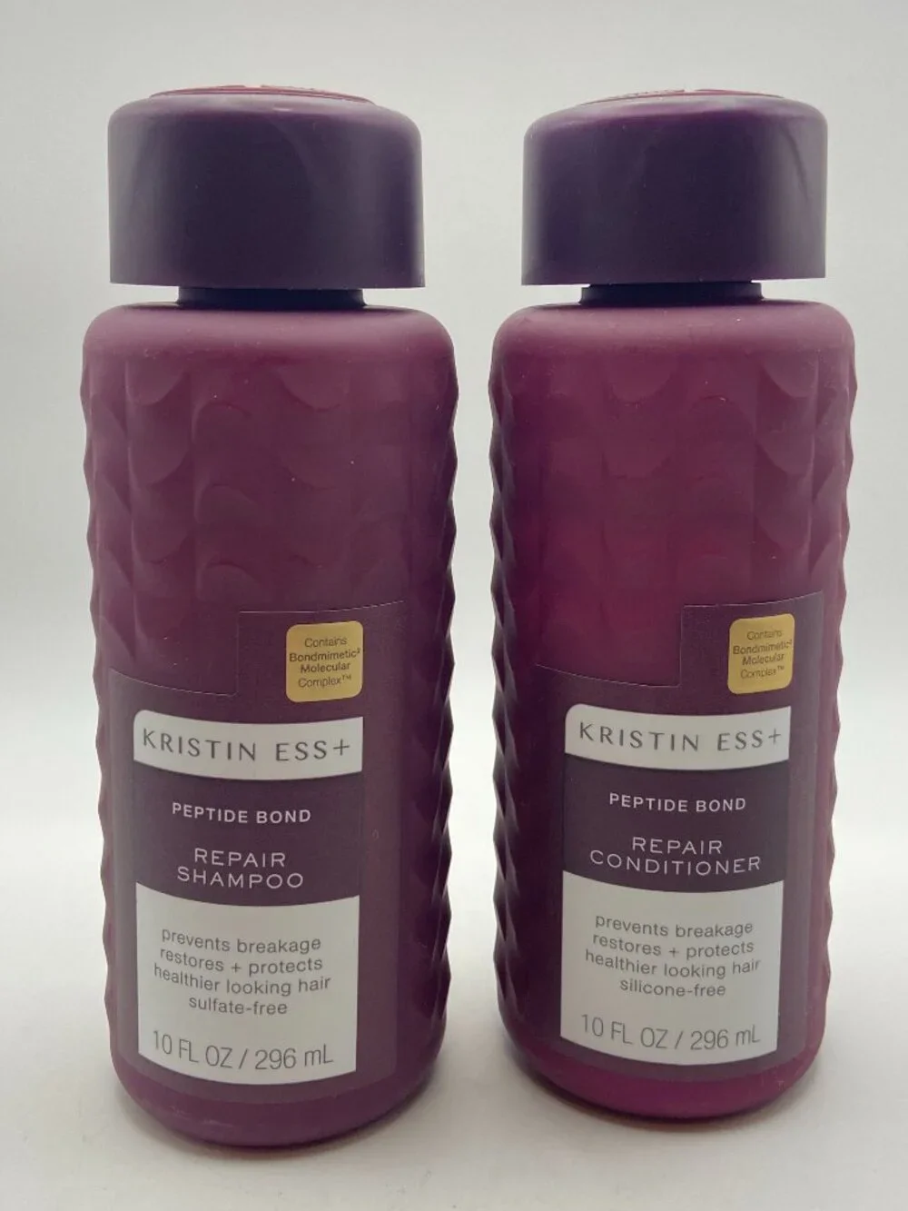 Kristin Ess+ Peptide Bond Repair Shampoo & Conditioner Set (10 fl oz / 296 mL ea